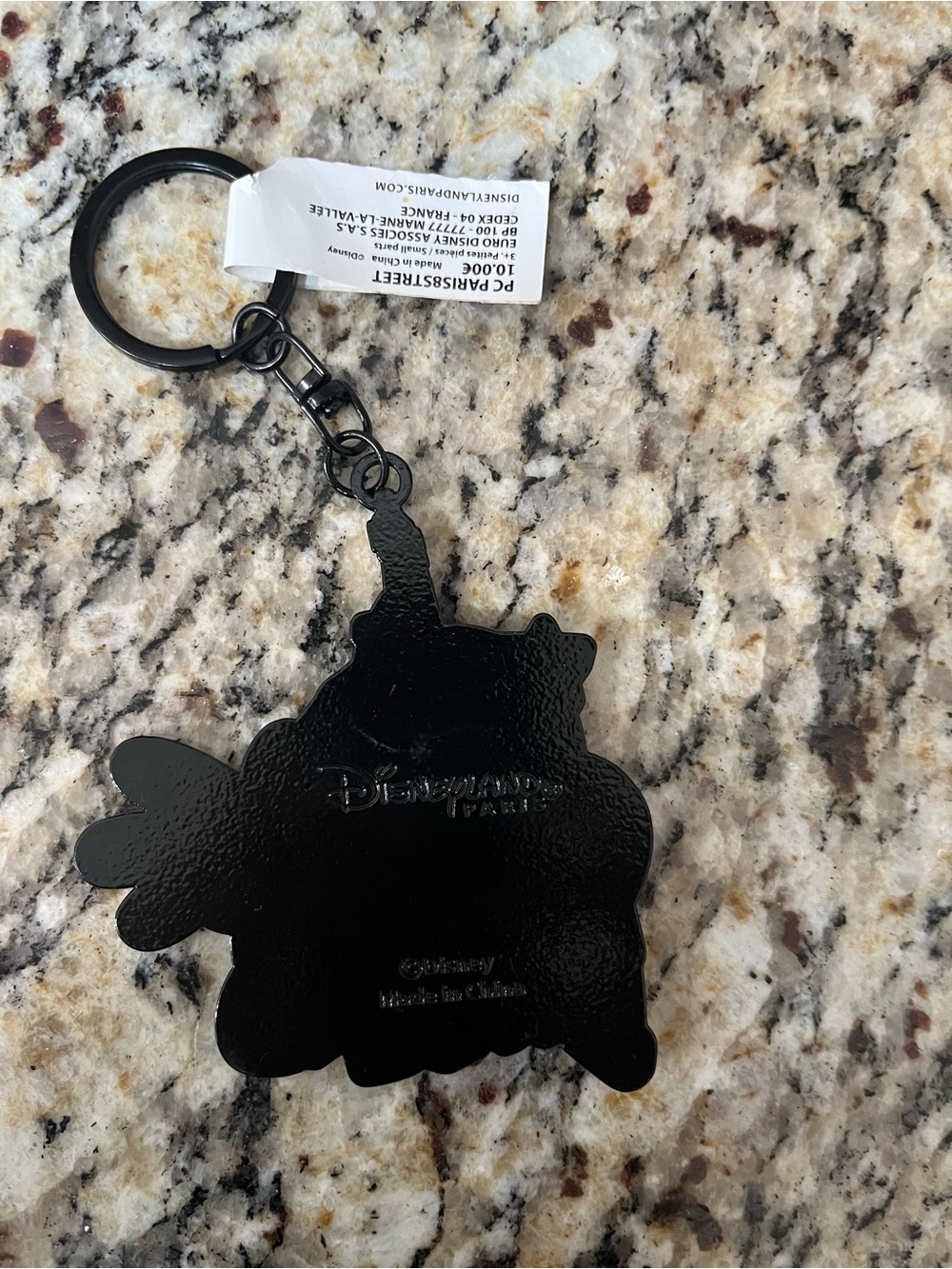 Disney Paris Mickey Rubber Keychain - Multicolor - Picture 2 of 2